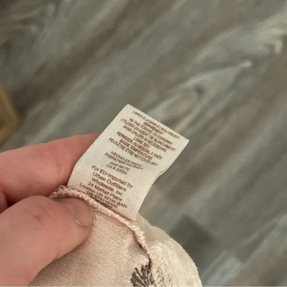 Free People From Your Heart Babydoll Mini Dress XS